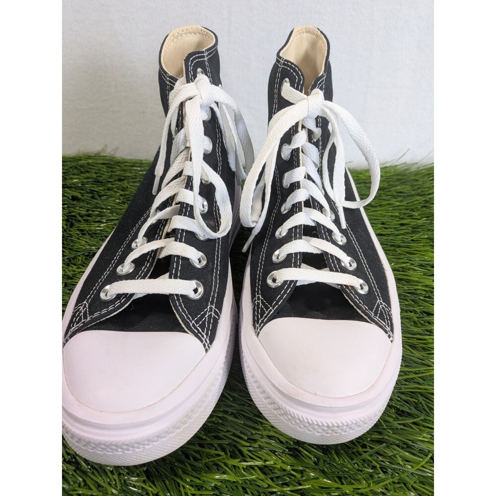 Converse All Star Move Platform Shoes Womens Size 8 Black Sneakers Chuck Taylor - Picture 7 of 13